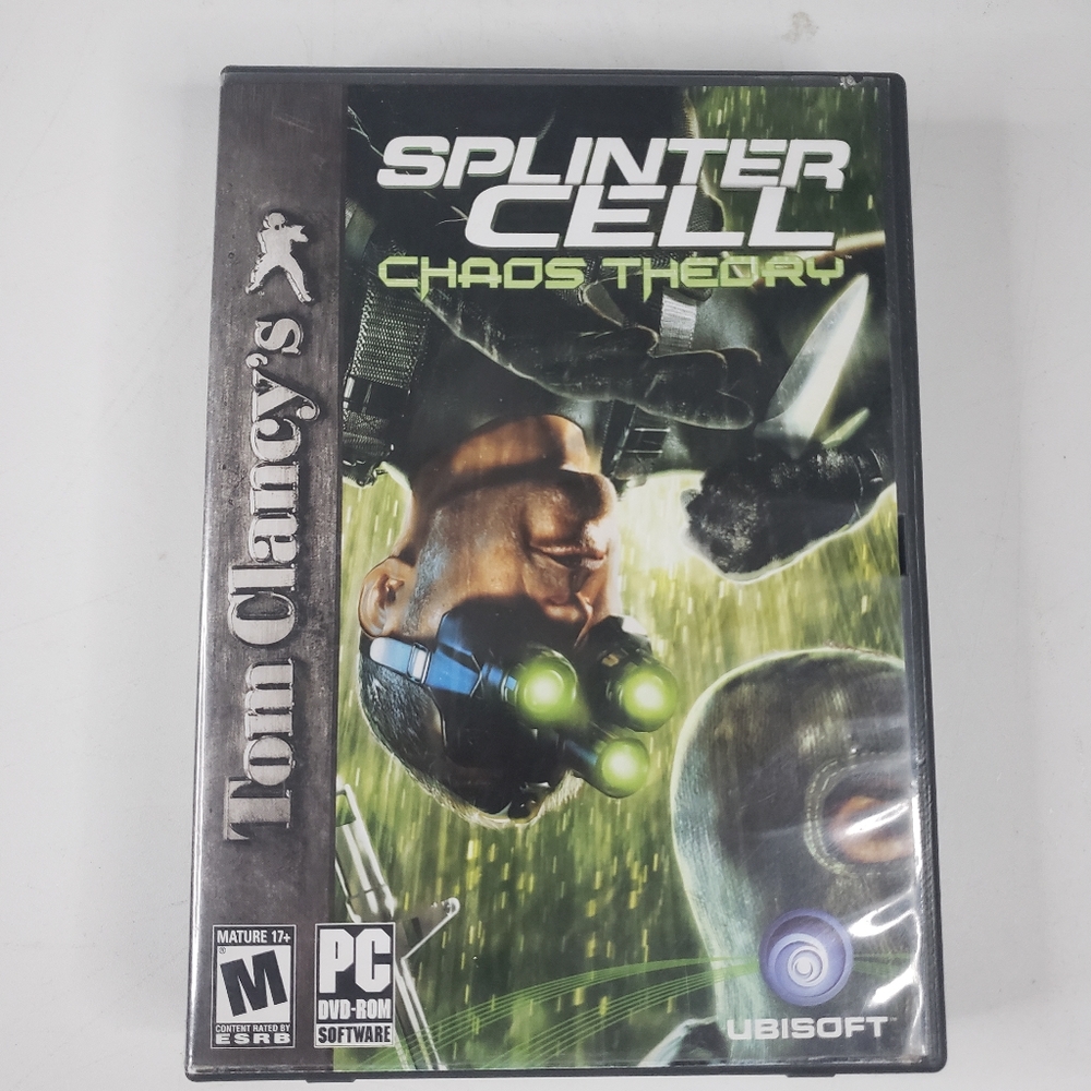 Tom Clancy's Splinter Cell: Chaos Theory (PC/CD-ROM, 2005) Windows 2000, XP
